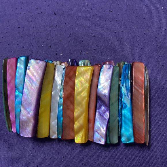 Color shell bracelet stretch - Picture 2 of 2
